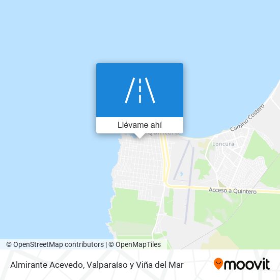 Mapa de Almirante Acevedo