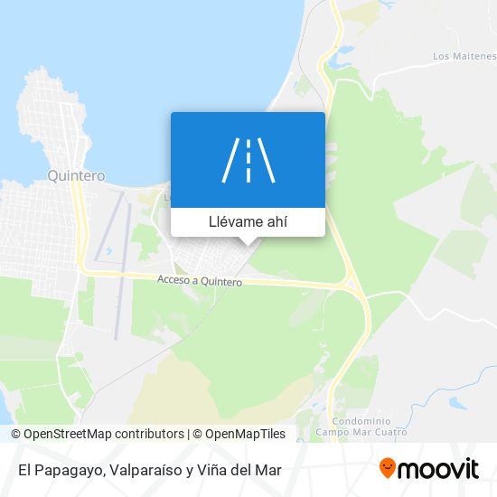 Mapa de El Papagayo