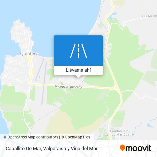 Mapa de Caballito De Mar