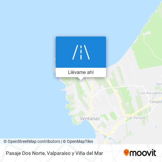 Mapa de Pasaje Dos Norte