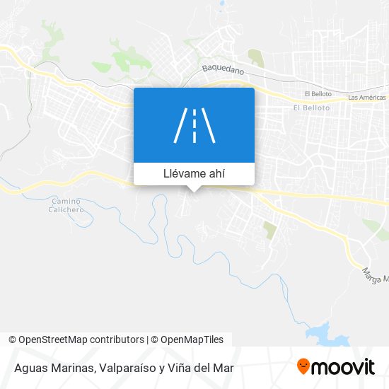 Mapa de Aguas Marinas