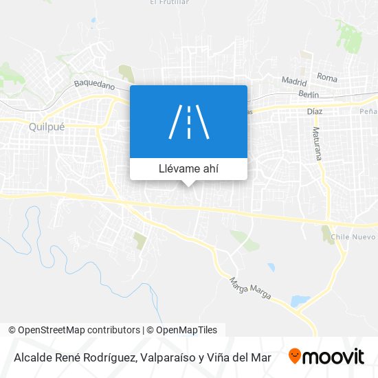 Mapa de Alcalde René Rodríguez