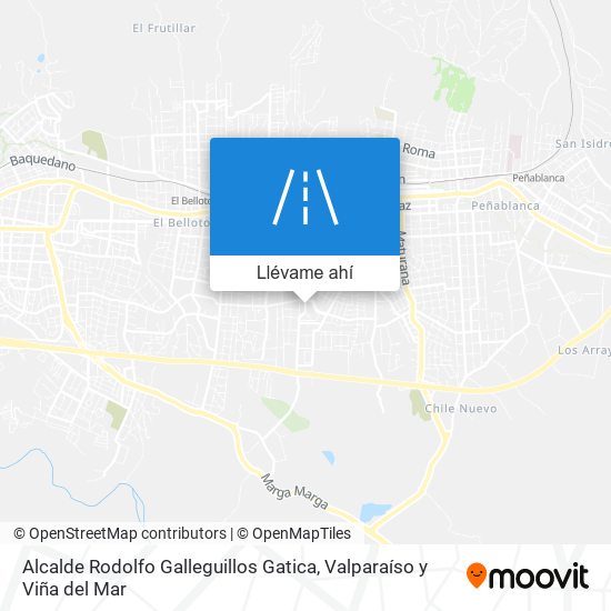 Mapa de Alcalde Rodolfo Galleguillos Gatica