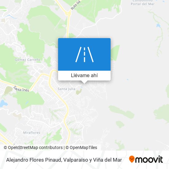 Mapa de Alejandro Flores Pinaud