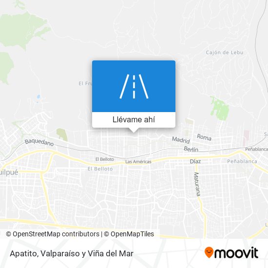 Mapa de Apatito