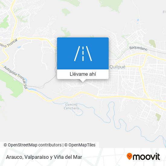 Mapa de Arauco