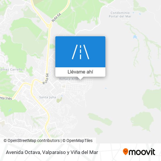 Mapa de Avenida Octava