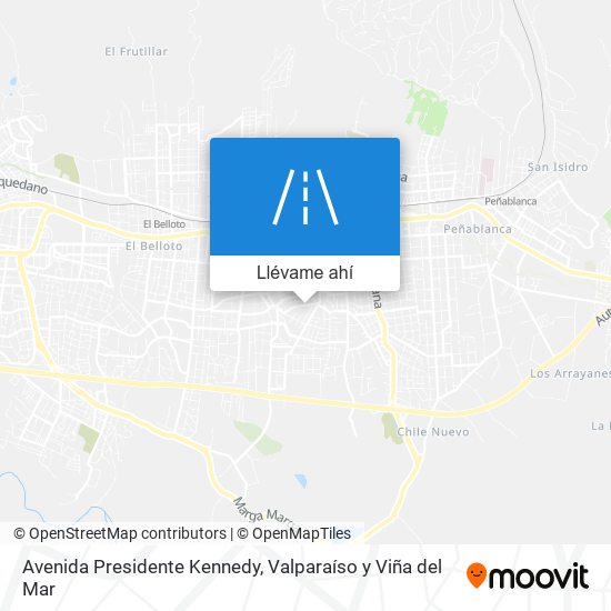 Mapa de Avenida Presidente Kennedy