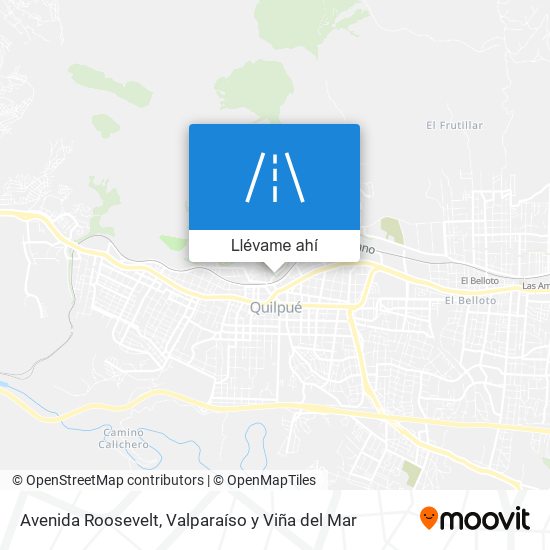 Mapa de Avenida Roosevelt