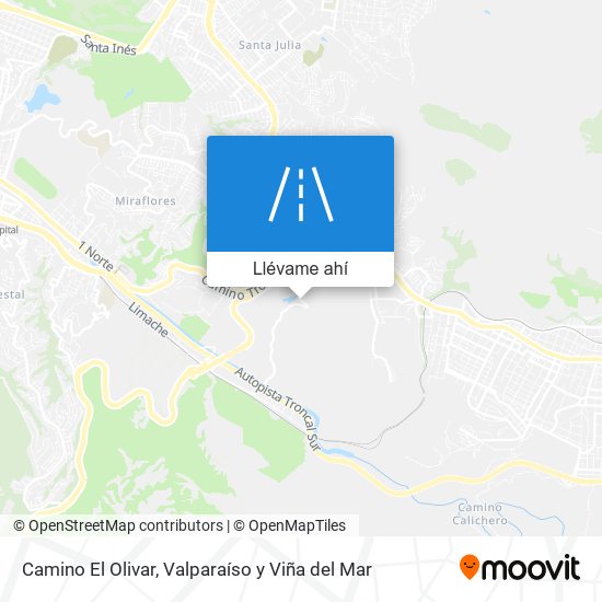 Mapa de Camino El Olivar