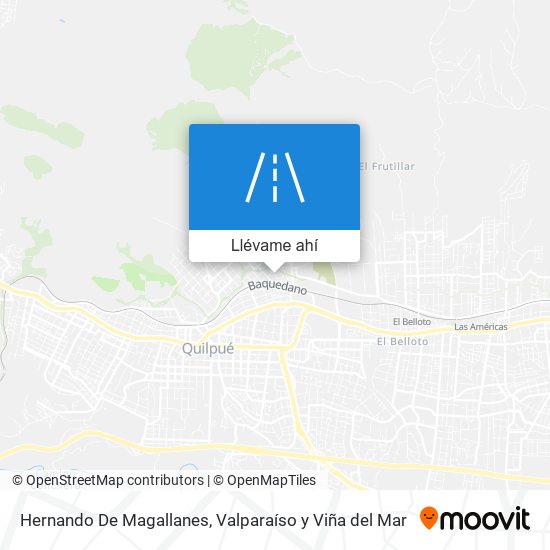 Mapa de Hernando De Magallanes