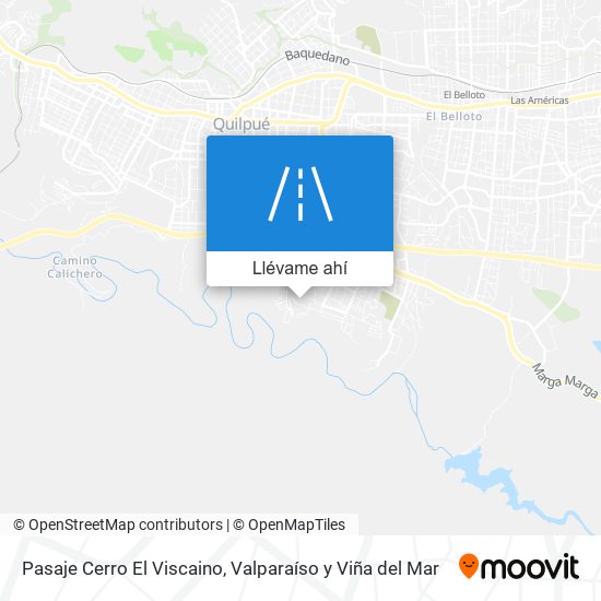 Mapa de Pasaje Cerro El Viscaino