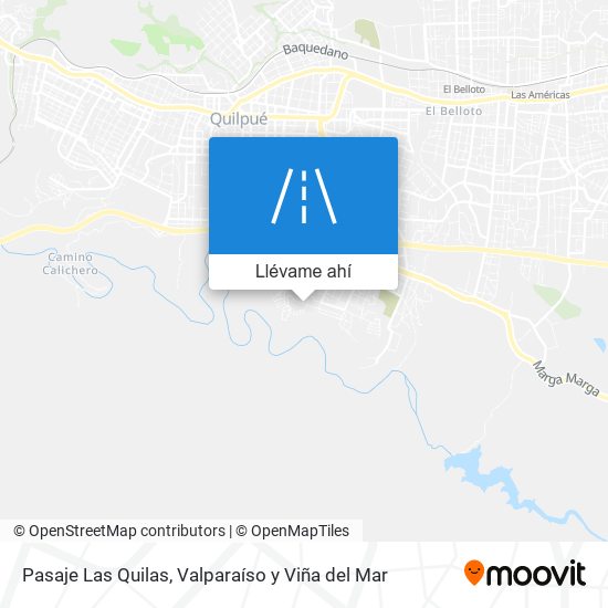 Mapa de Pasaje Las Quilas