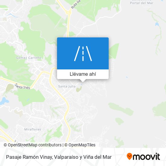 Mapa de Pasaje Ramón Vinay