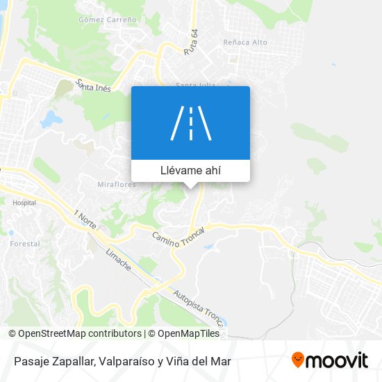 Mapa de Pasaje Zapallar