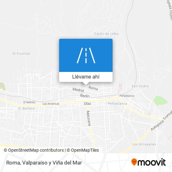 Mapa de Roma