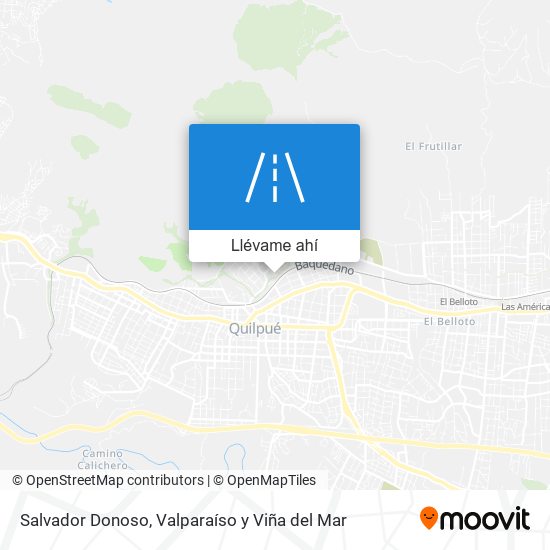 Mapa de Salvador Donoso