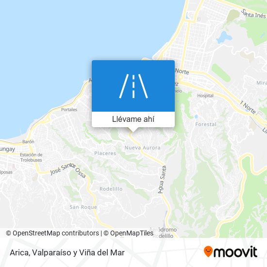 Mapa de Arica