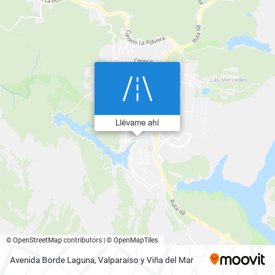 Mapa de Avenida Borde Laguna