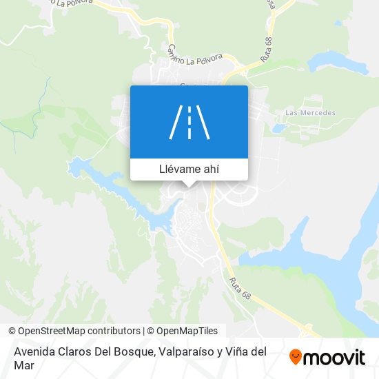 Mapa de Avenida Claros Del Bosque