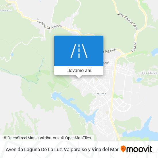 Mapa de Avenida Laguna De La Luz