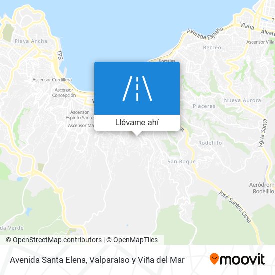 Mapa de Avenida Santa Elena