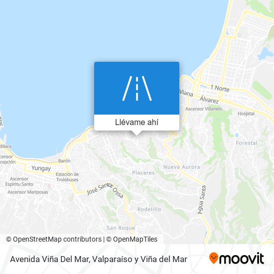 Mapa de Avenida Viña Del Mar