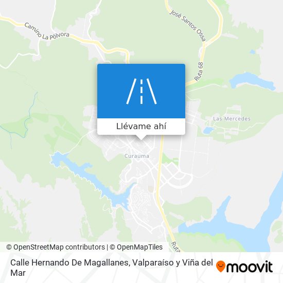 Mapa de Calle Hernando De Magallanes