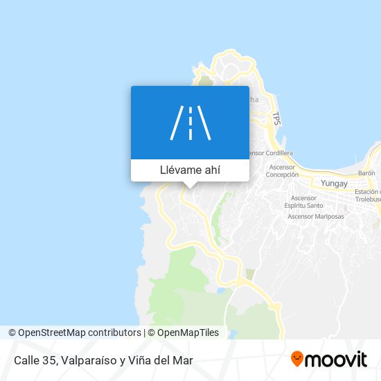 Mapa de Calle 35