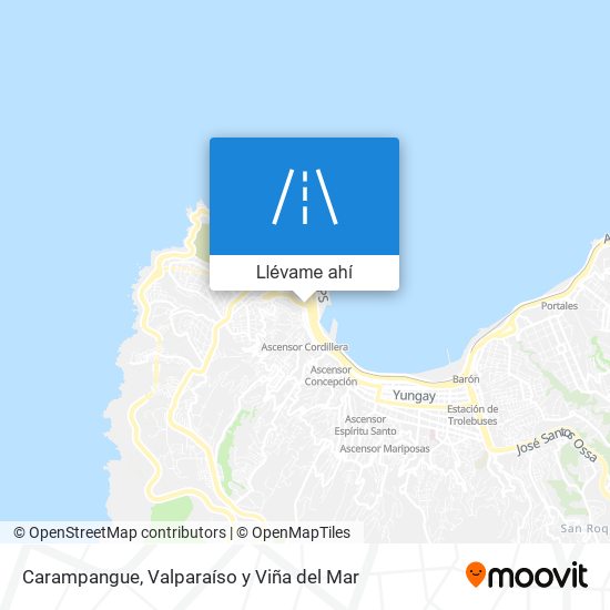 Mapa de Carampangue