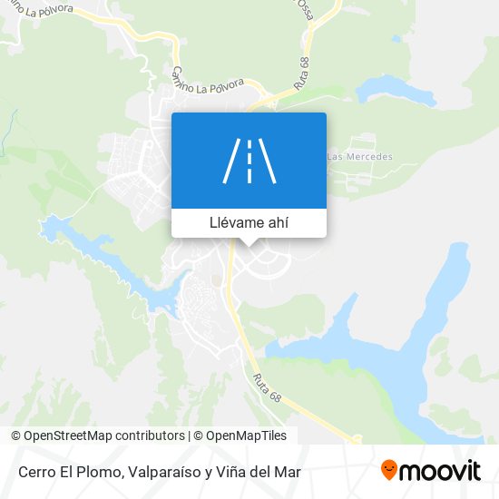 Mapa de Cerro El Plomo