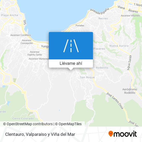 Mapa de Clentauro
