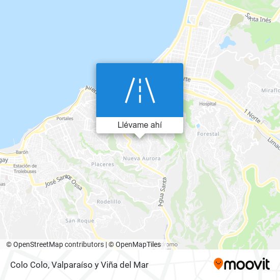 Mapa de Colo Colo