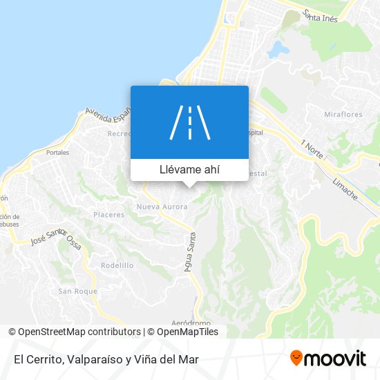 Mapa de El Cerrito