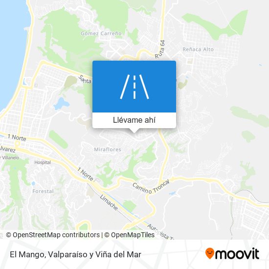 Mapa de El Mango