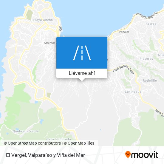 Mapa de El Vergel