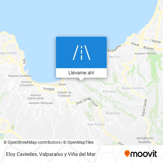 Mapa de Eloy Caviedes