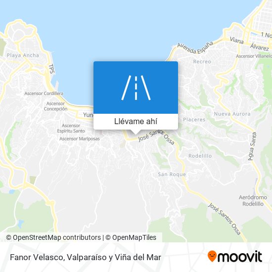 Mapa de Fanor Velasco