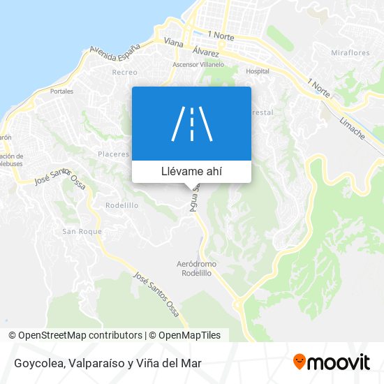 Mapa de Goycolea