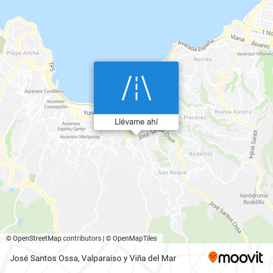 Mapa de José Santos Ossa