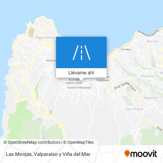 Mapa de Las Monjas