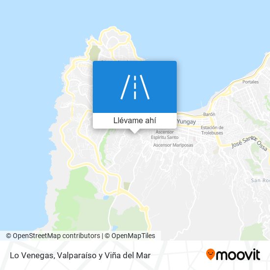 Mapa de Lo Venegas