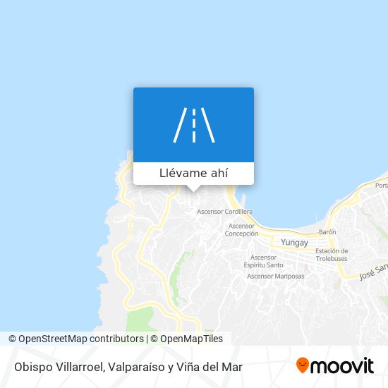 Mapa de Obispo Villarroel