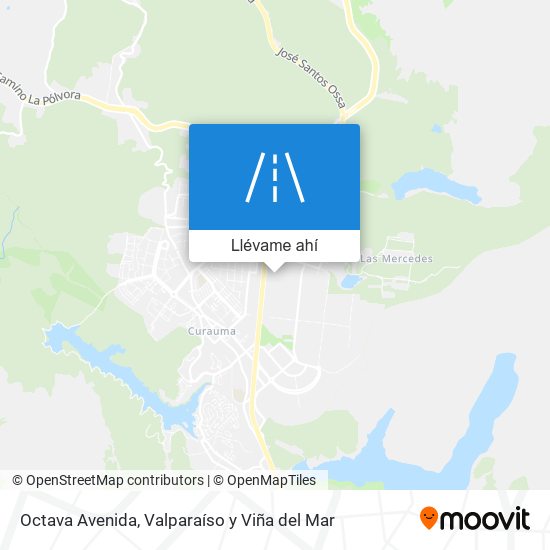 Mapa de Octava Avenida