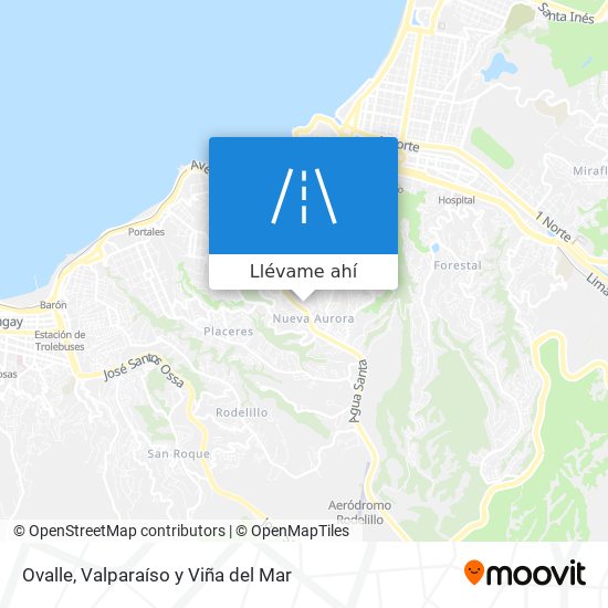 Mapa de Ovalle