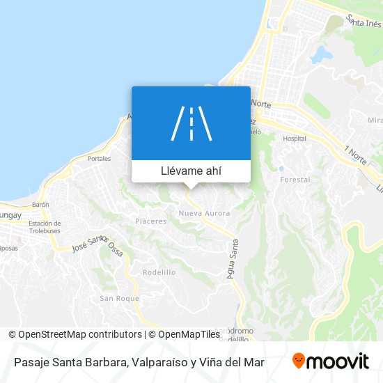 Mapa de Pasaje Santa Barbara