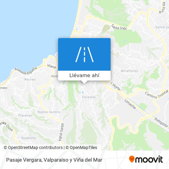 Mapa de Pasaje Vergara