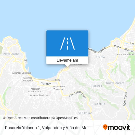 Mapa de Pasarela Yolanda 1