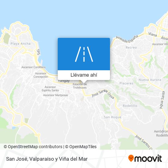 Mapa de San José