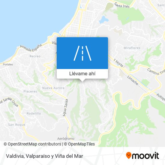 Mapa de Valdivia